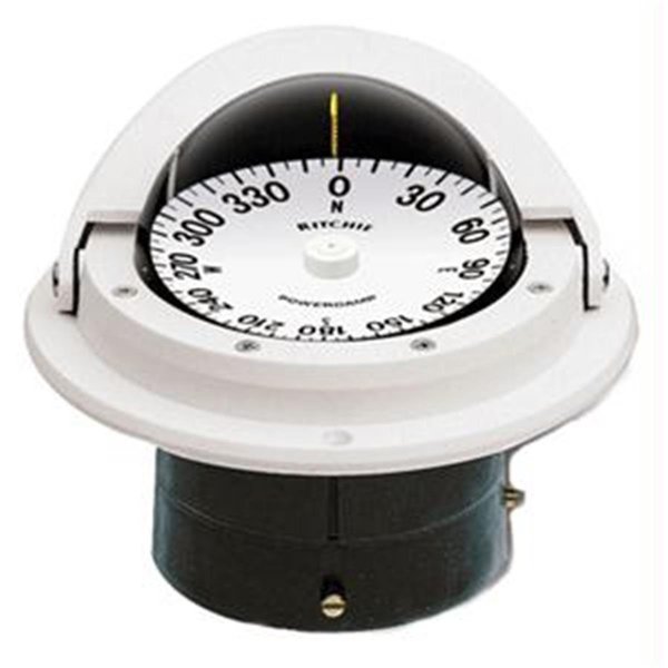 Ritchie Compass Ritchie Compass F-82W 3" Voyager Compass - White F-82W